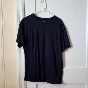 Polo by Ralph Lauren Men's Dark Blue Navy Tee